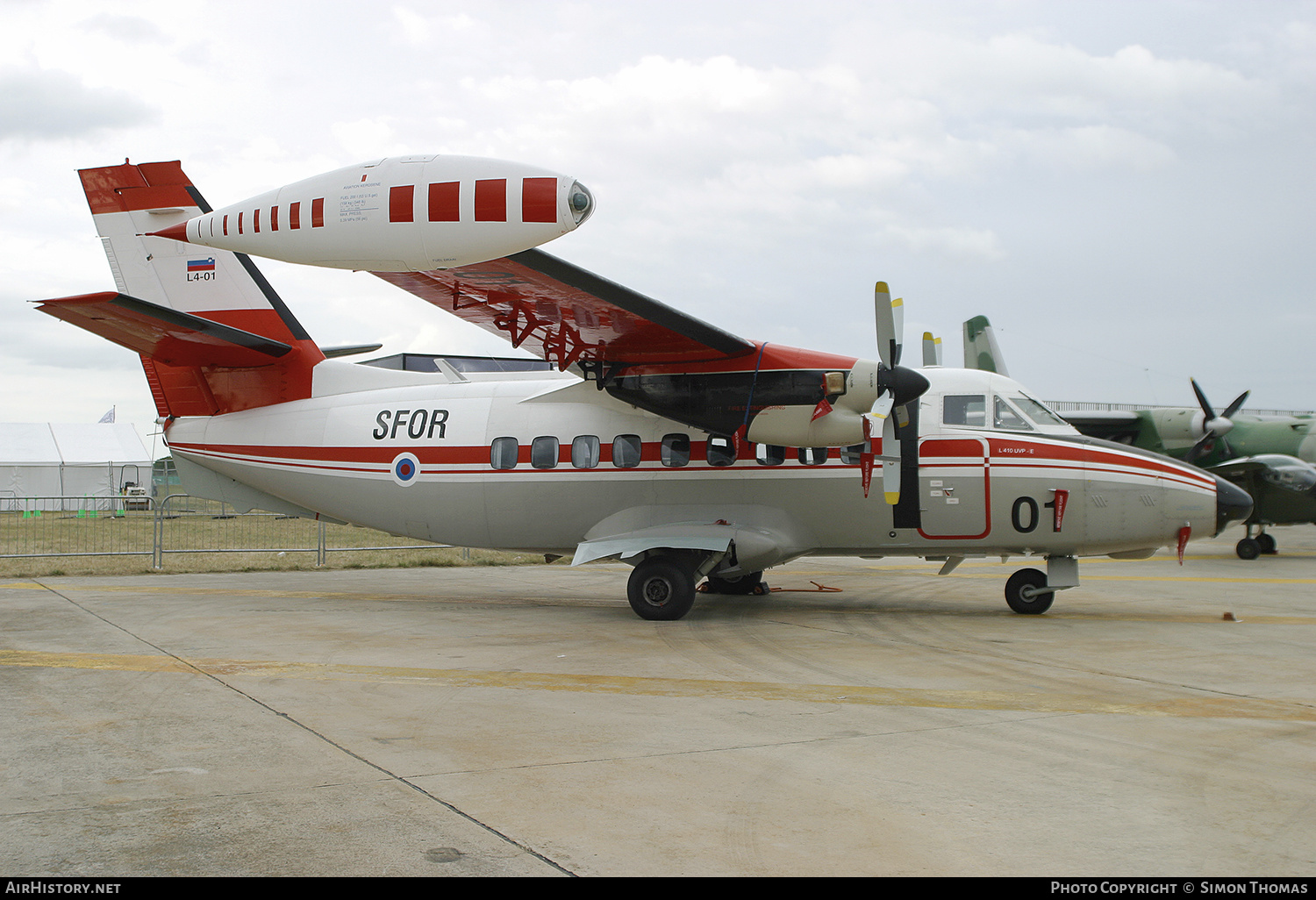 Aircraft Photo of L4-01 | Let L-410UVP-E Turbolet | Slovenia - Air Force | AirHistory.net #542165