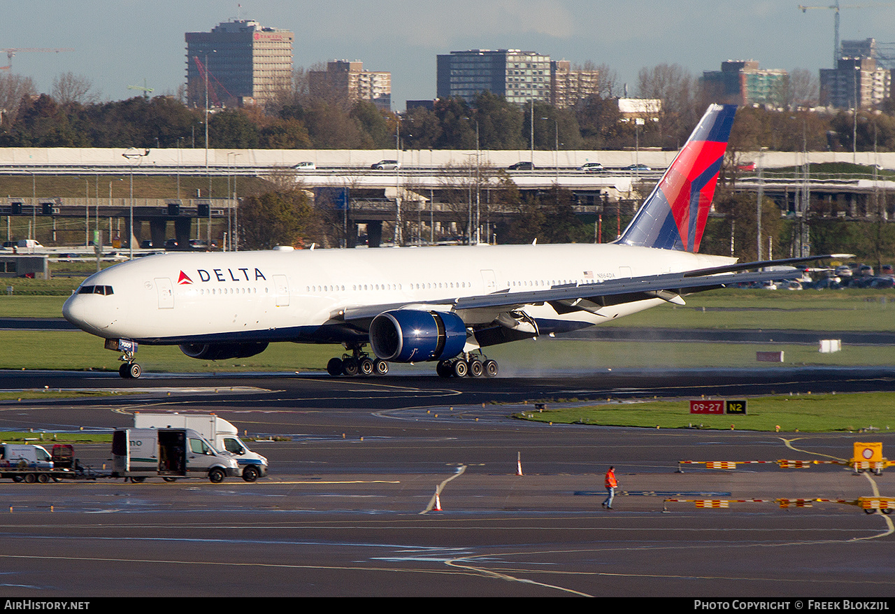 Aircraft Photo of N864DA | Boeing 777-232/ER | Delta Air Lines | AirHistory.net #542172