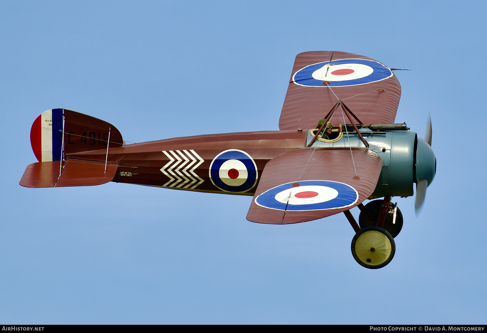 Aircraft Photo of G-BWJM / C4918 | Bristol M-1C (replica) | UK - Air Force | AirHistory.net #542179
