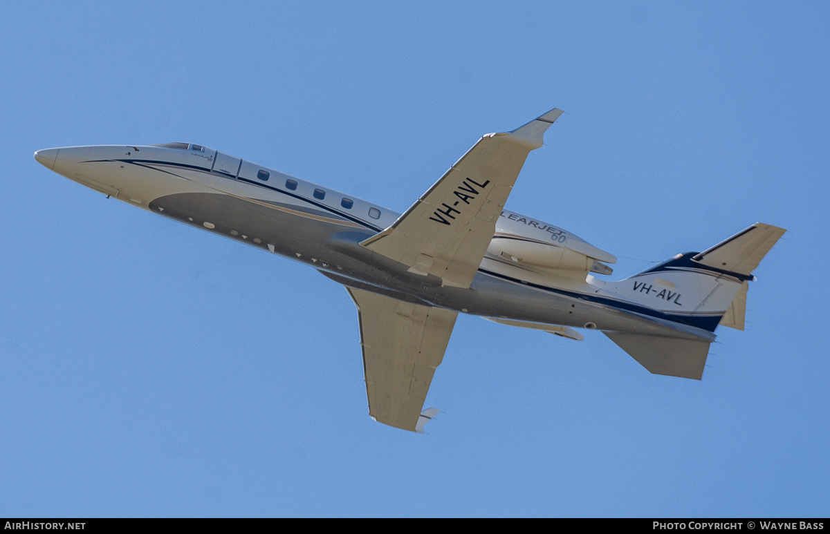 Aircraft Photo of VH-AVL | Learjet 60 | AirHistory.net #542181