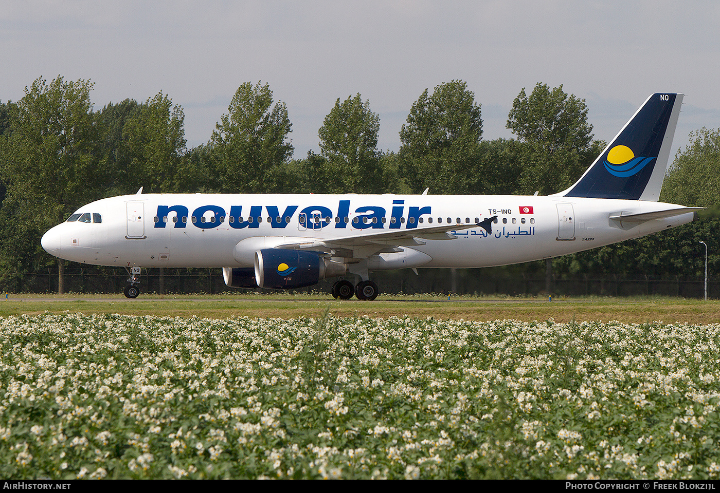 Aircraft Photo of TS-INQ | Airbus A320-214 | Nouvelair Tunisie | AirHistory.net #542182