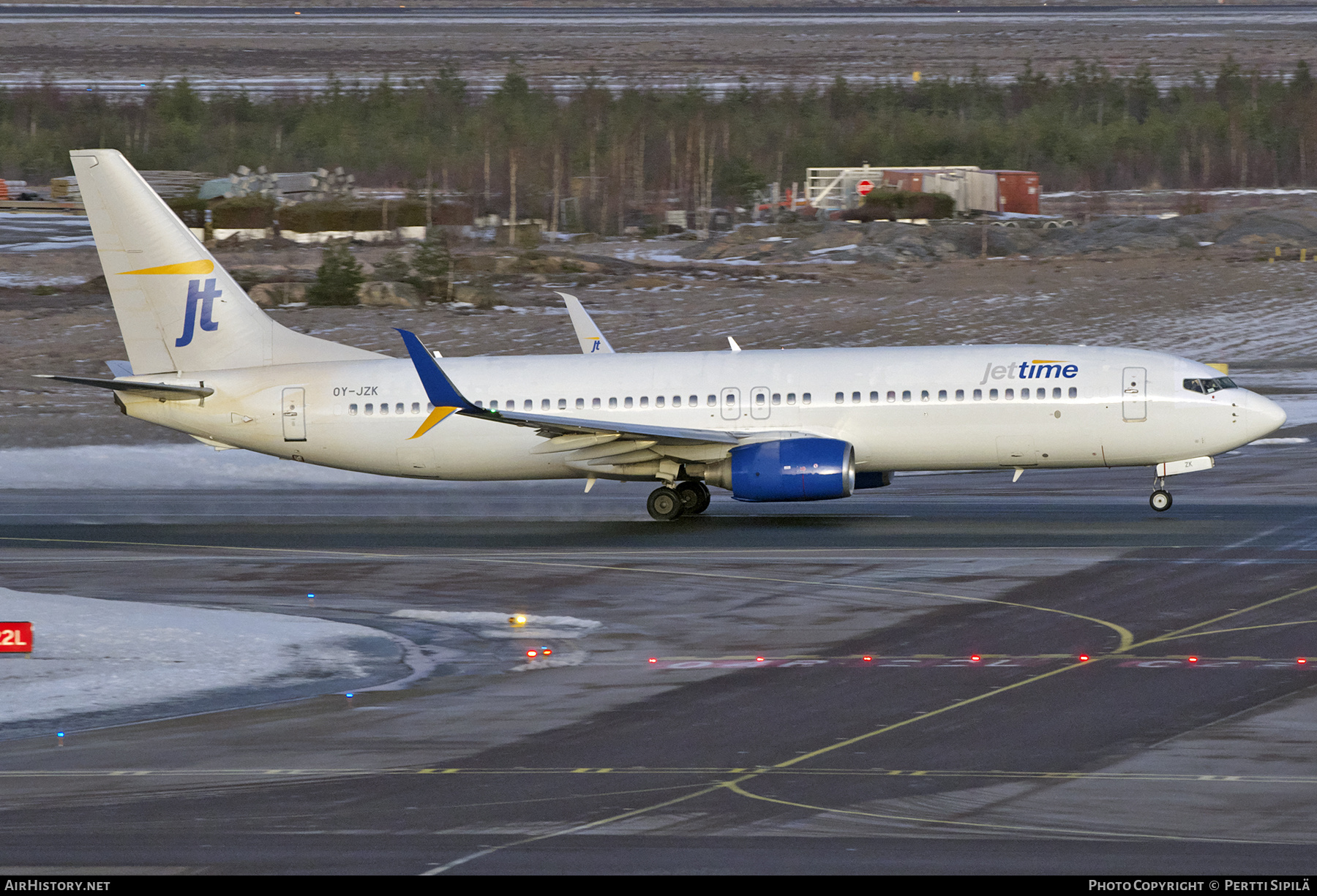 Aircraft Photo of OY-JZK | Boeing 737-86Q | Jettime | AirHistory.net #542187