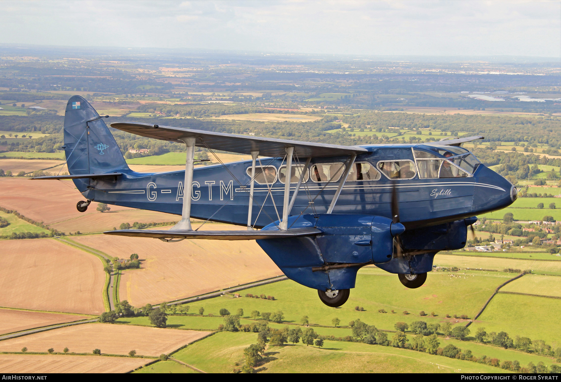 Aircraft Photo of G-AGTM | De Havilland D.H. 89A Dragon Rapide | AirHistory.net #542203