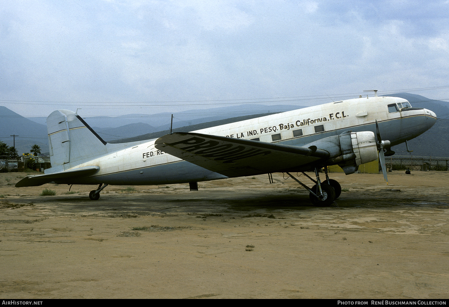 Aircraft Photo of XB-FOO | Douglas C-47 Skytrain | Federación Regional de Sociedades Cooperativas de la Industria Pesquera Baja California | AirHistory.net #542222