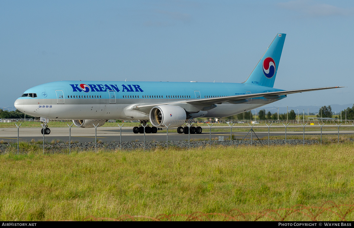 Aircraft Photo of HL7764 | Boeing 777-2B5/ER | Korean Air | AirHistory.net #542227