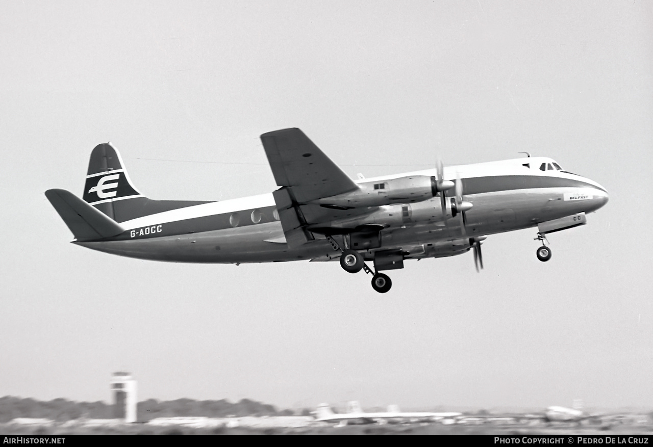 Aircraft Photo of G-AOCC | Vickers 755D Viscount | British Eagle International Airlines | AirHistory.net #542228