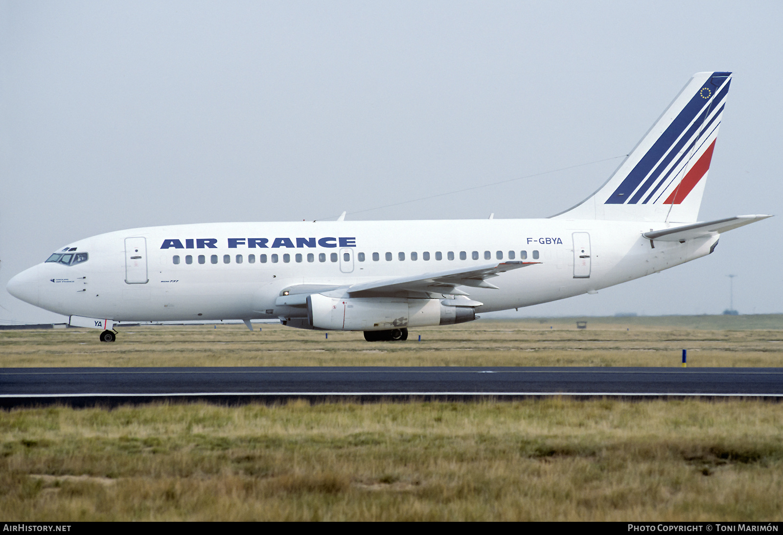 Aircraft Photo of F-GBYA | Boeing 737-228/Adv | Air France | AirHistory.net #542247