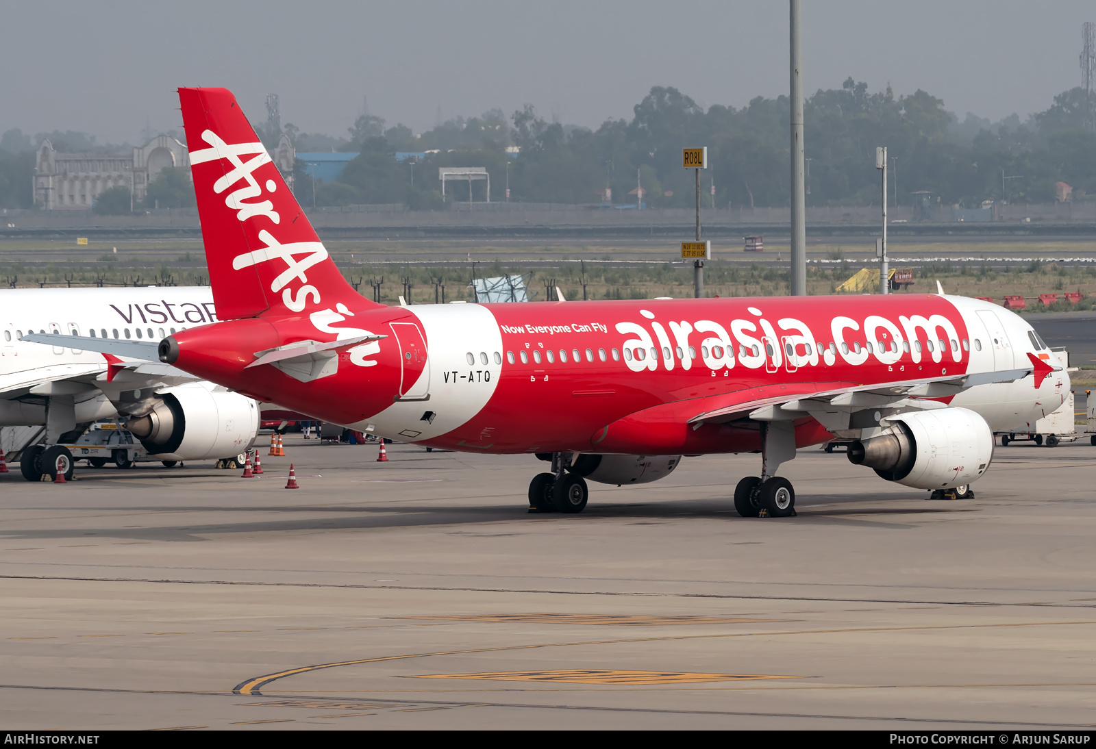 Aircraft Photo of VT-ATQ | Airbus A320-216 | AirAsia | AirHistory.net #542258