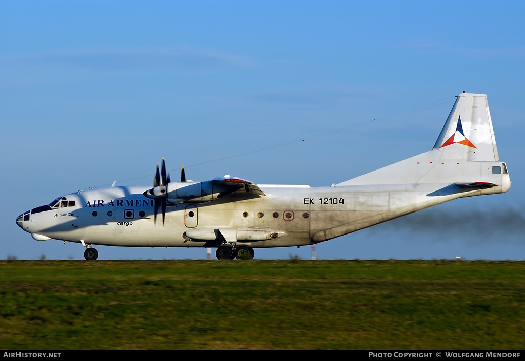 Aircraft Photo of EK-12104 | Antonov An-12BK | Air Armenia | AirHistory.net #542268