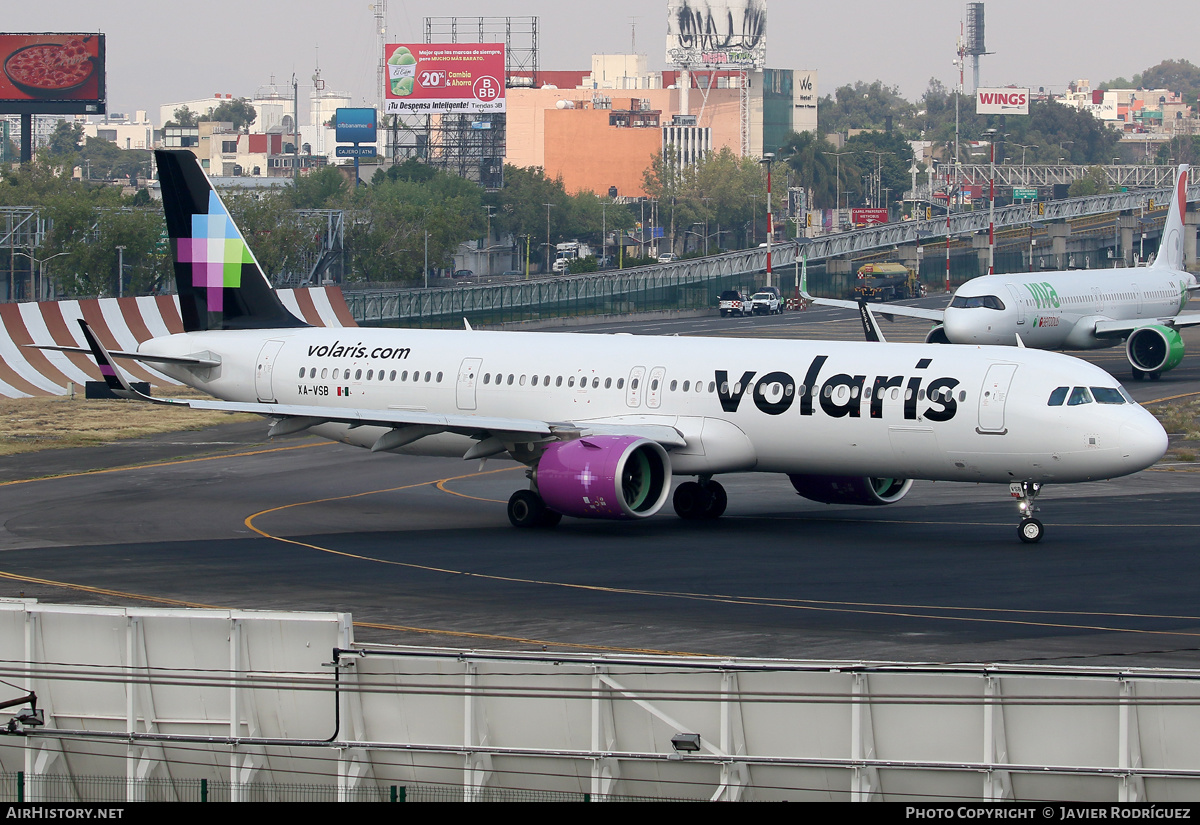 Aircraft Photo of XA-VSB | Airbus A321-271NX | Volaris | AirHistory.net #542274