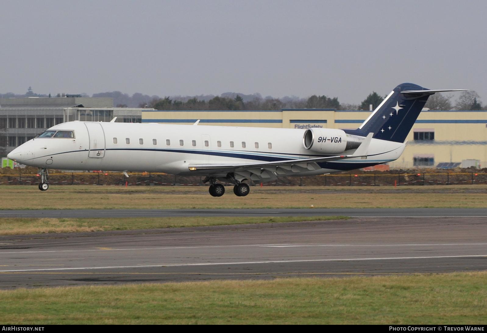 Aircraft Photo of 9H-VGA | Bombardier Challenger 850 (CRJ-200SE/CL-600-2B19) | AirHistory.net #542298