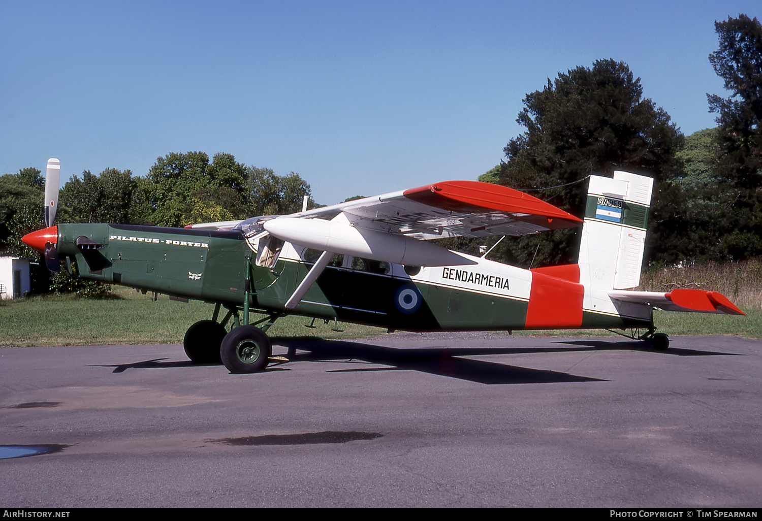 Aircraft Photo of GN-804 | Pilatus PC-6/B2-H2 Turbo Porter | Argentina - Gendarmeria | AirHistory.net #542299