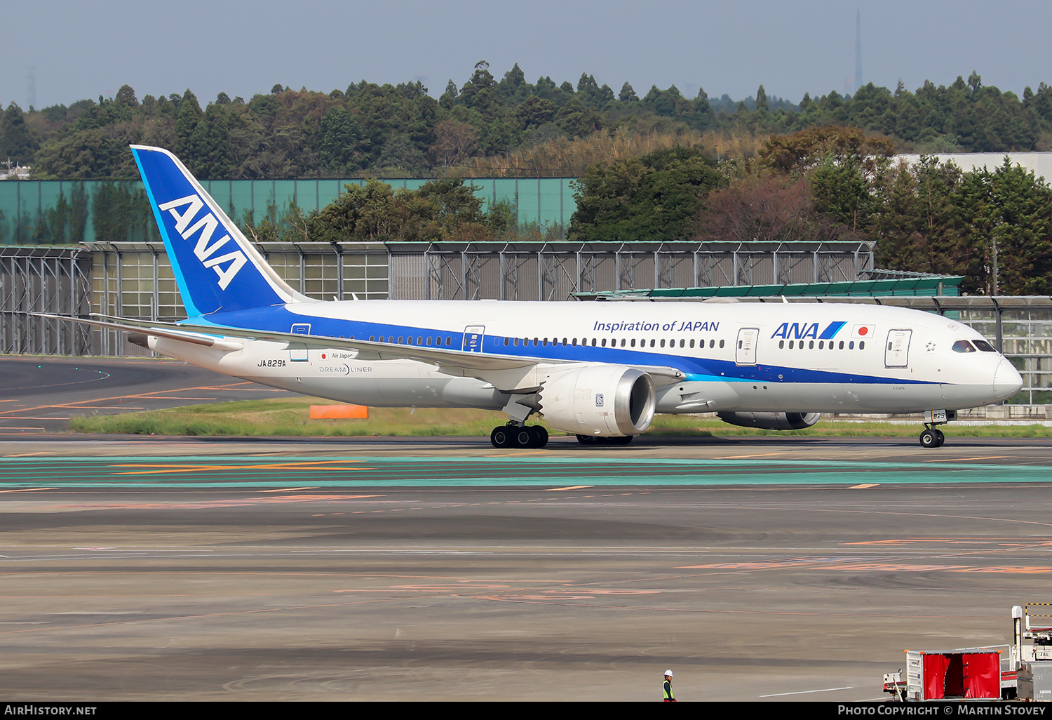 Aircraft Photo of JA829A | Boeing 787-8 Dreamliner | All Nippon Airways - ANA | AirHistory.net #542304