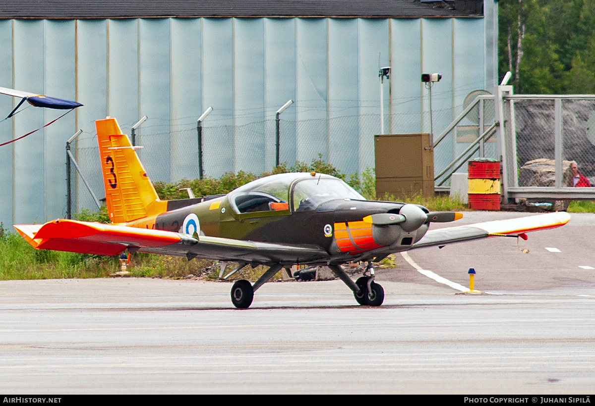 Aircraft Photo of VN-3 | Valmet L-70 Vinka | Finland - Air Force | AirHistory.net #542309