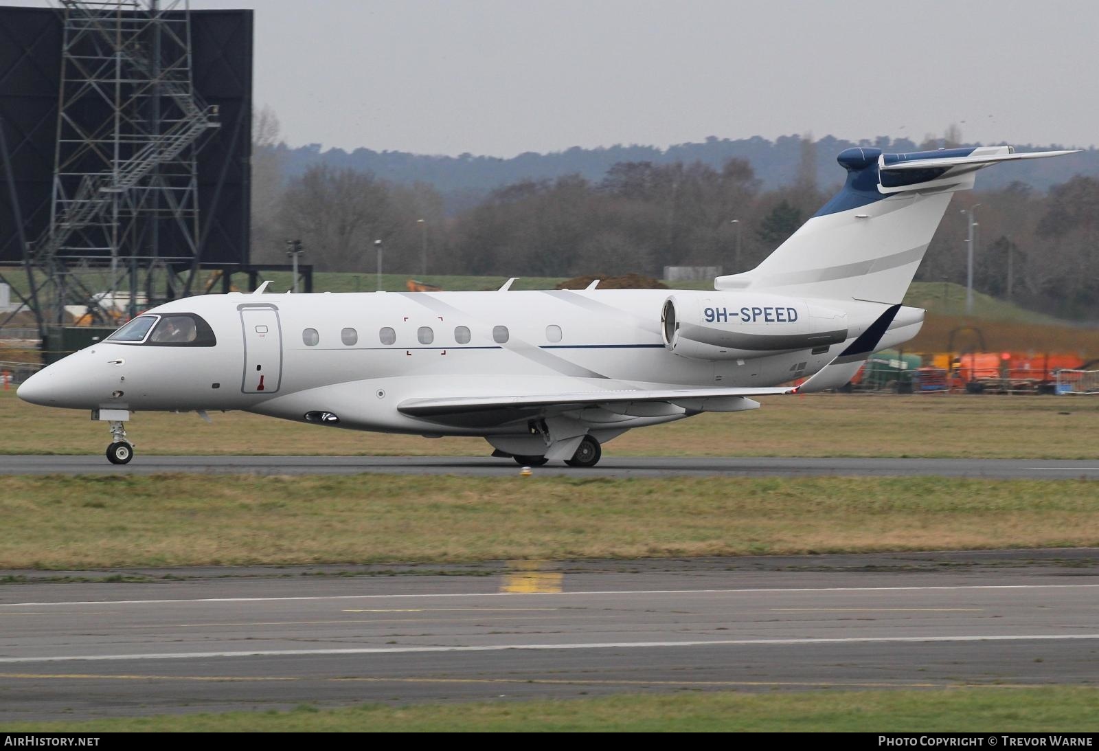 Aircraft Photo of 9H-SPEED | Embraer EMB-550 Praetor 600 | AirHistory.net #542316