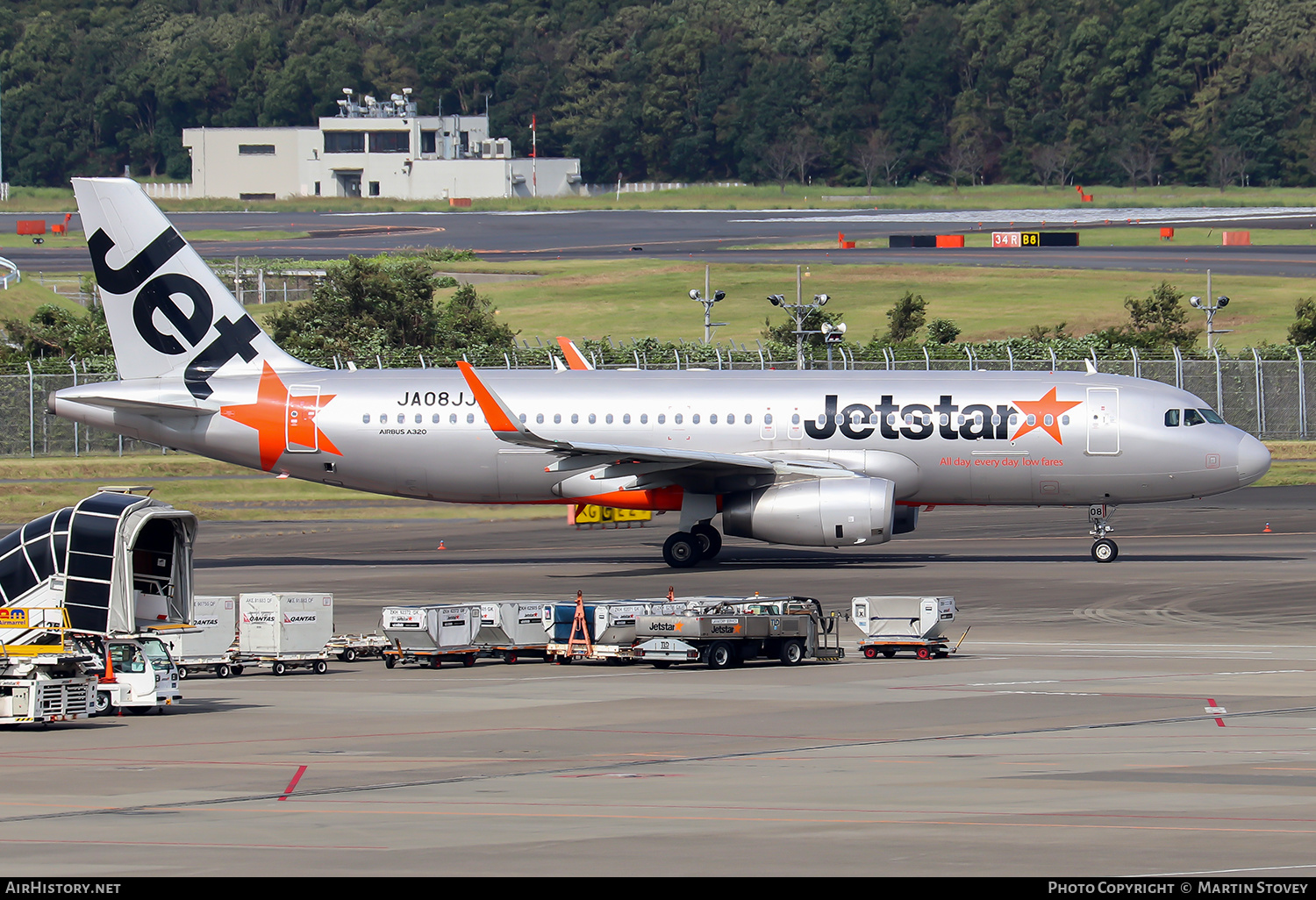 Aircraft Photo of JA08JJ | Airbus A320-232 | Jetstar Airways | AirHistory.net #542319