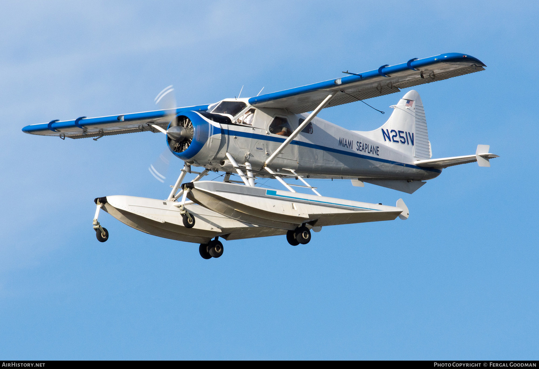 Aircraft Photo of N251V | De Havilland Canada DHC-2 Beaver Mk1 | Miami Seaplane | AirHistory.net #542323