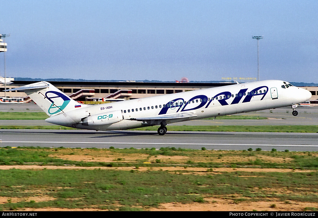 Aircraft Photo of S5-ABH | McDonnell Douglas DC-9-32 | Adria Airways | AirHistory.net #542325