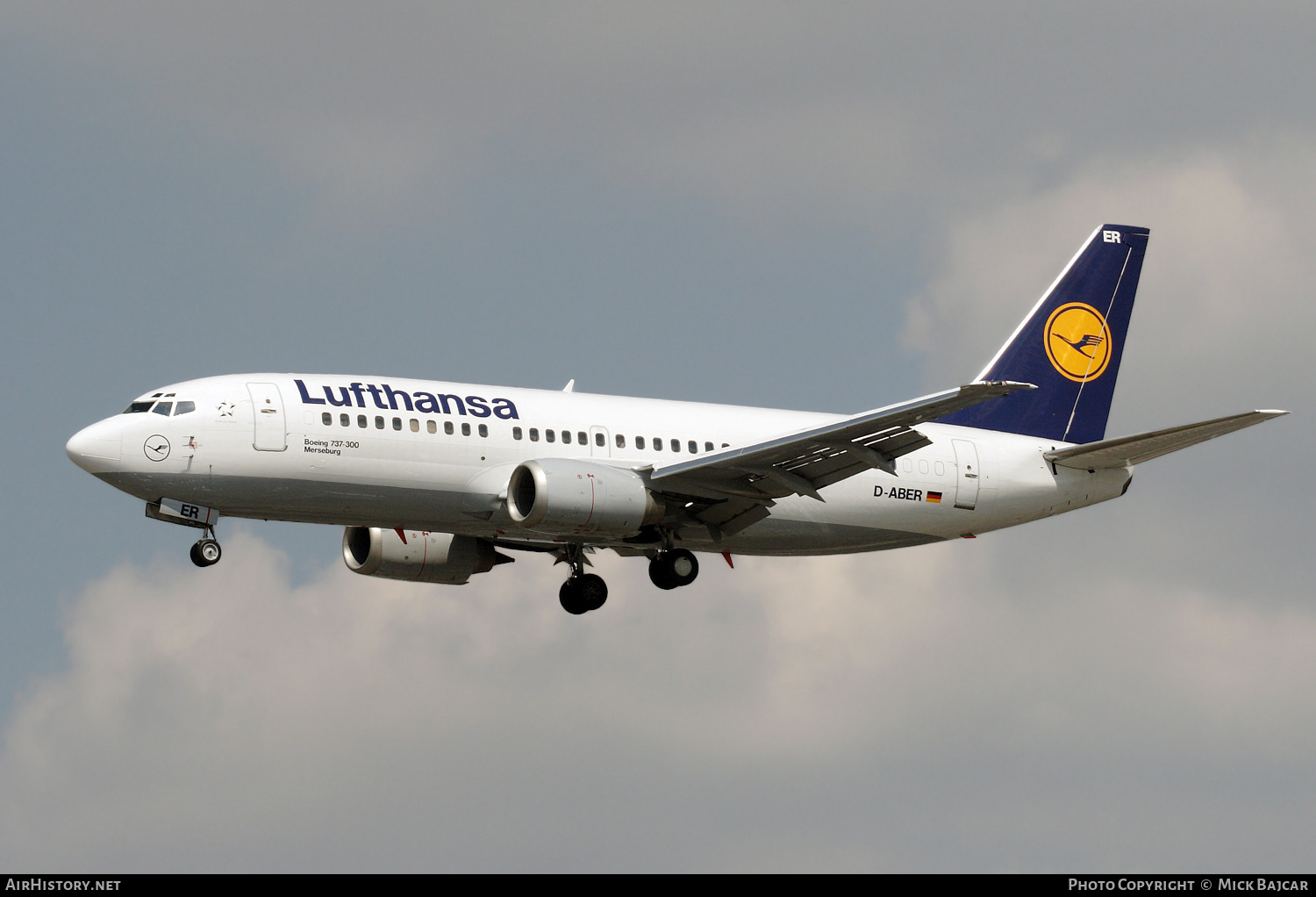Aircraft Photo of D-ABER | Boeing 737-330 | Lufthansa | AirHistory.net #542331