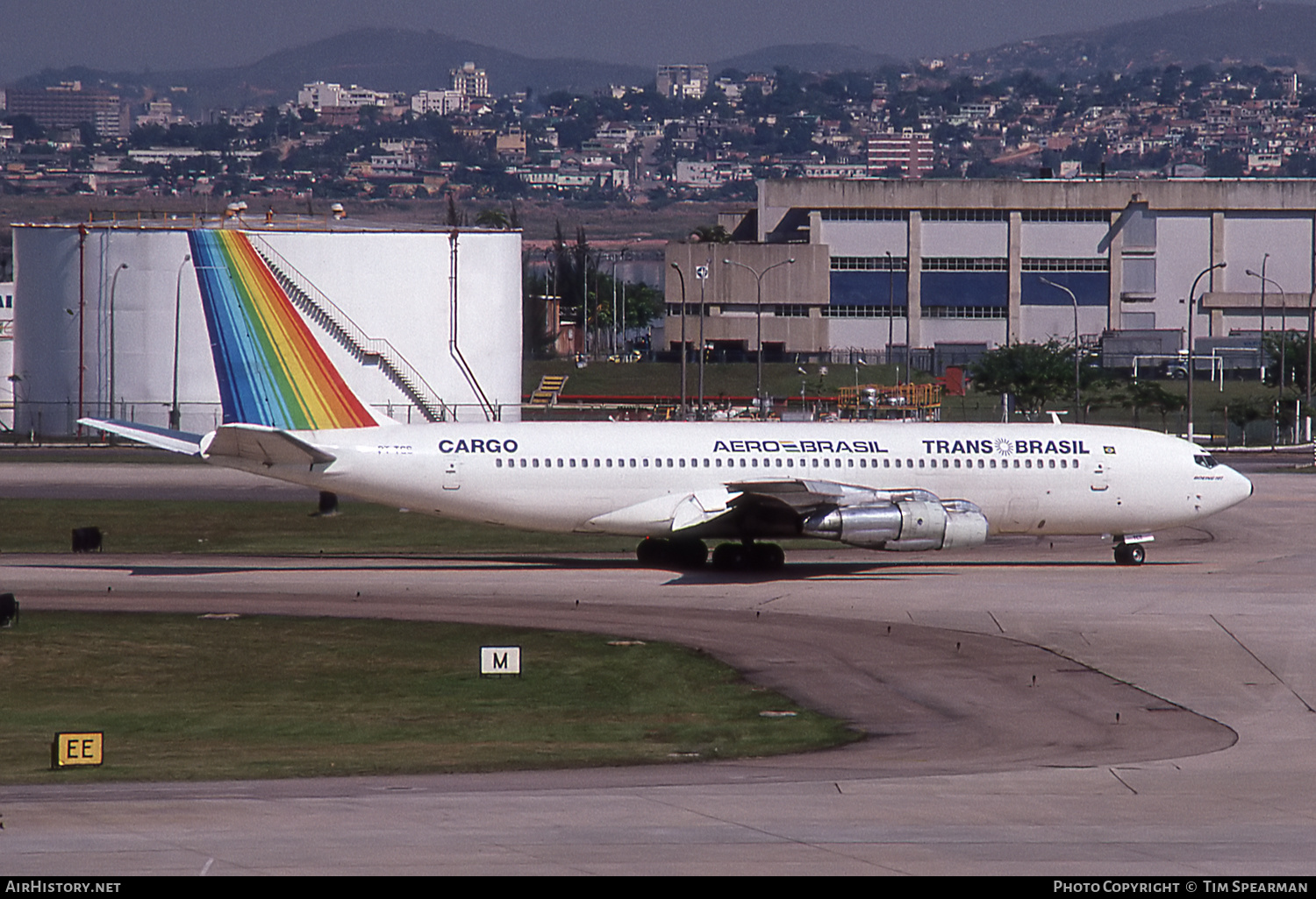 Aircraft Photo of PT-TCS | Boeing 707-349C | TransBrasil | AirHistory.net #542332