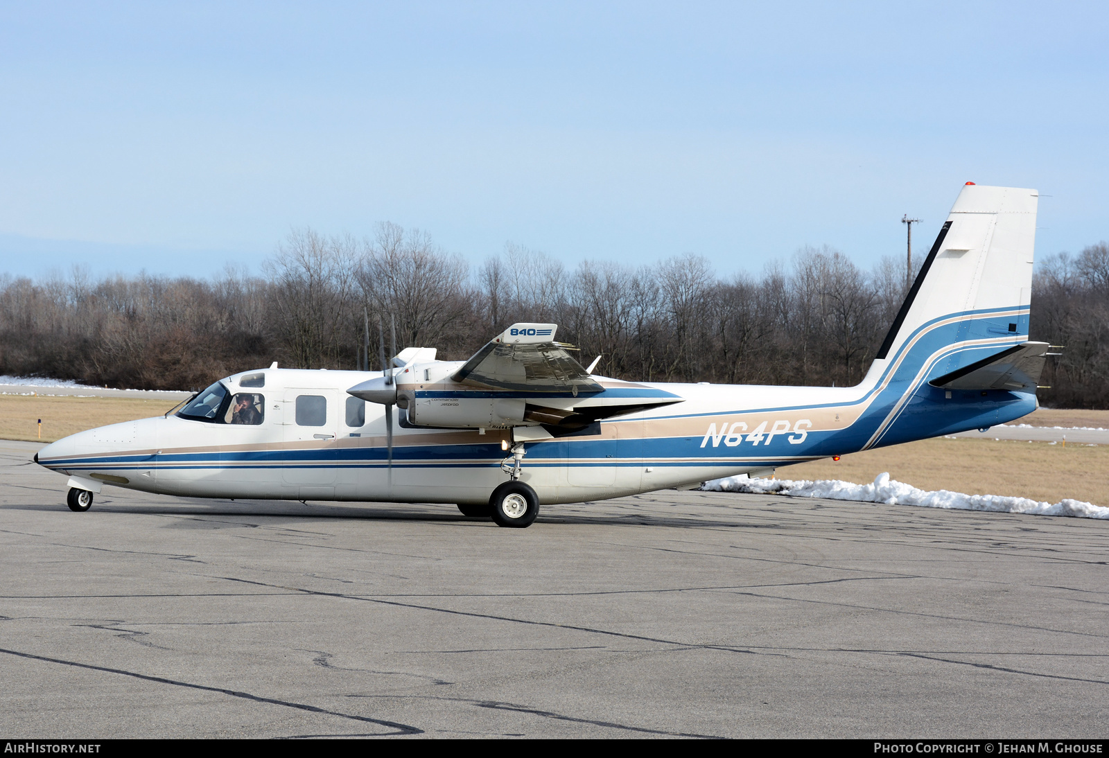 Aircraft Photo of N64PS | North American Rockwell 690 Turbo Commander | AirHistory.net #542341