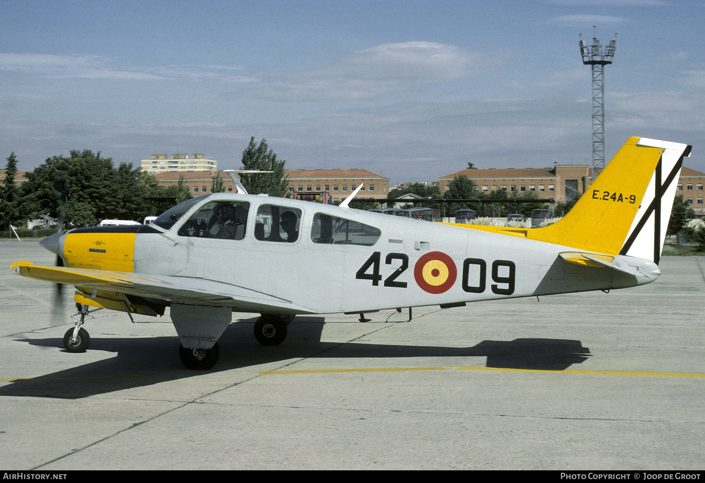 Aircraft Photo of E24A-9 | Beech F33C Bonanza | Spain - Air Force | AirHistory.net #542349