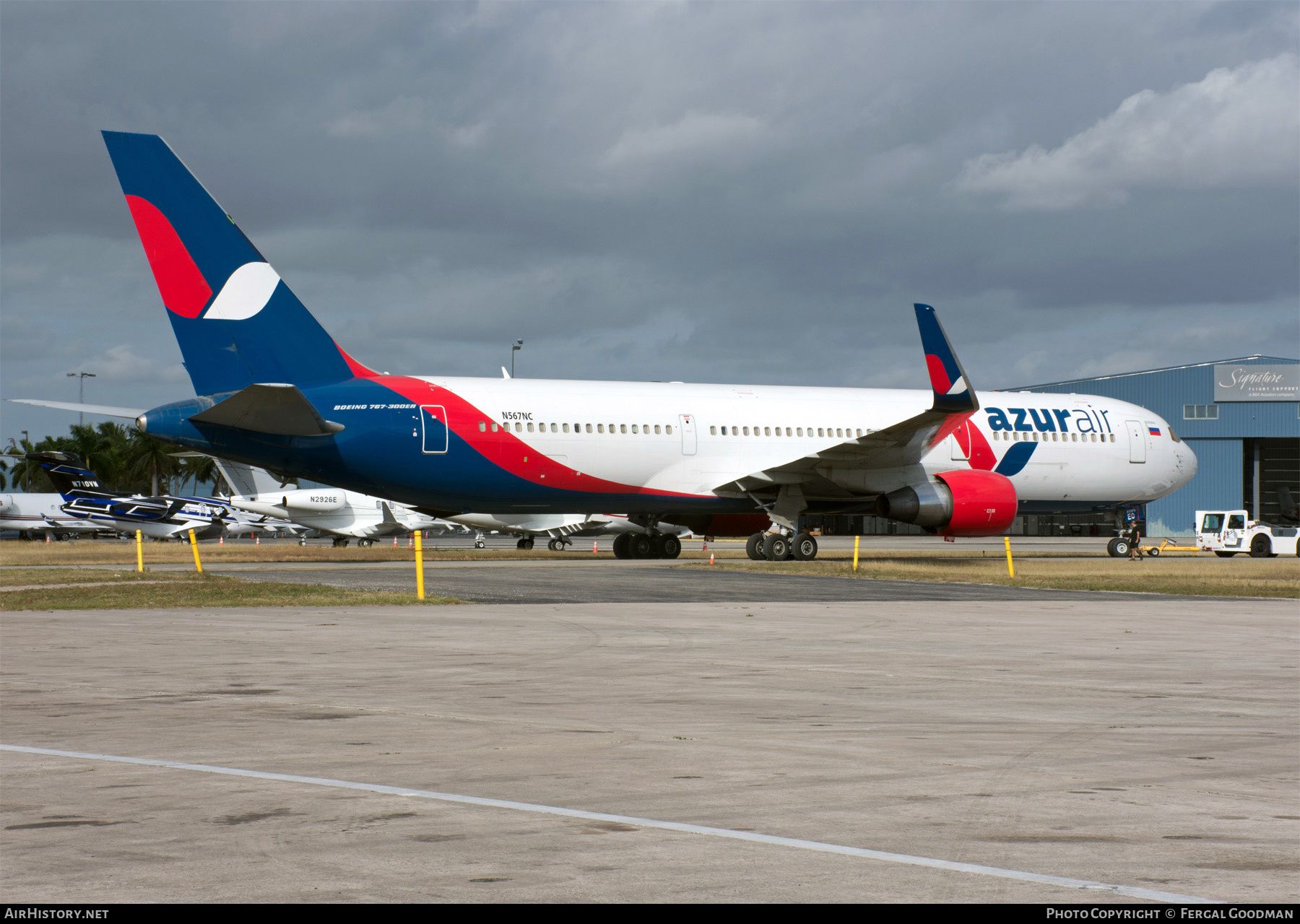 Aircraft Photo of N567NC | Boeing 767-33A/ER | Azur Air | AirHistory.net #542353