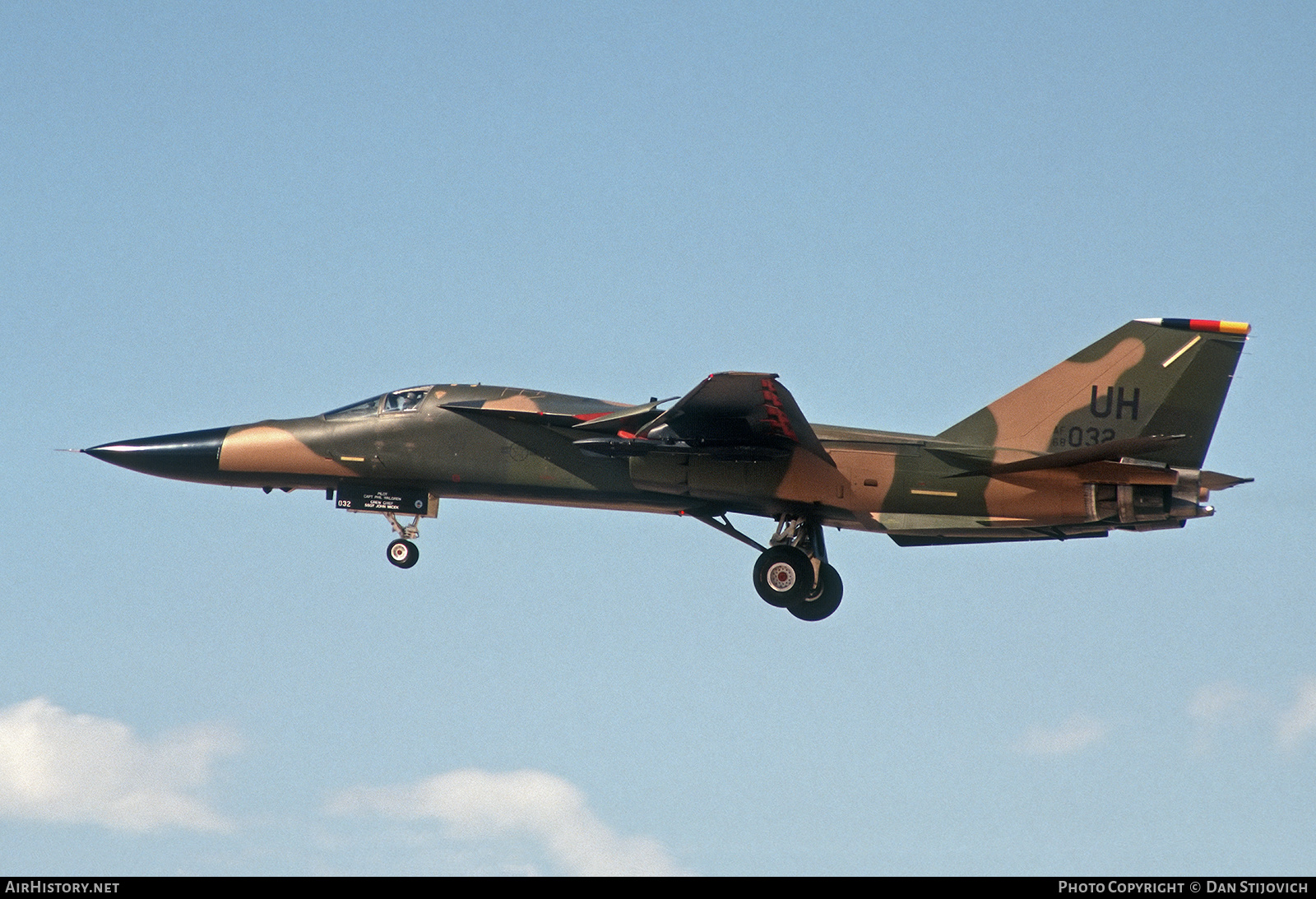 Aircraft Photo of 68-0032 / AF68-032 | General Dynamics F-111E Aardvark | USA - Air Force | AirHistory.net #542357