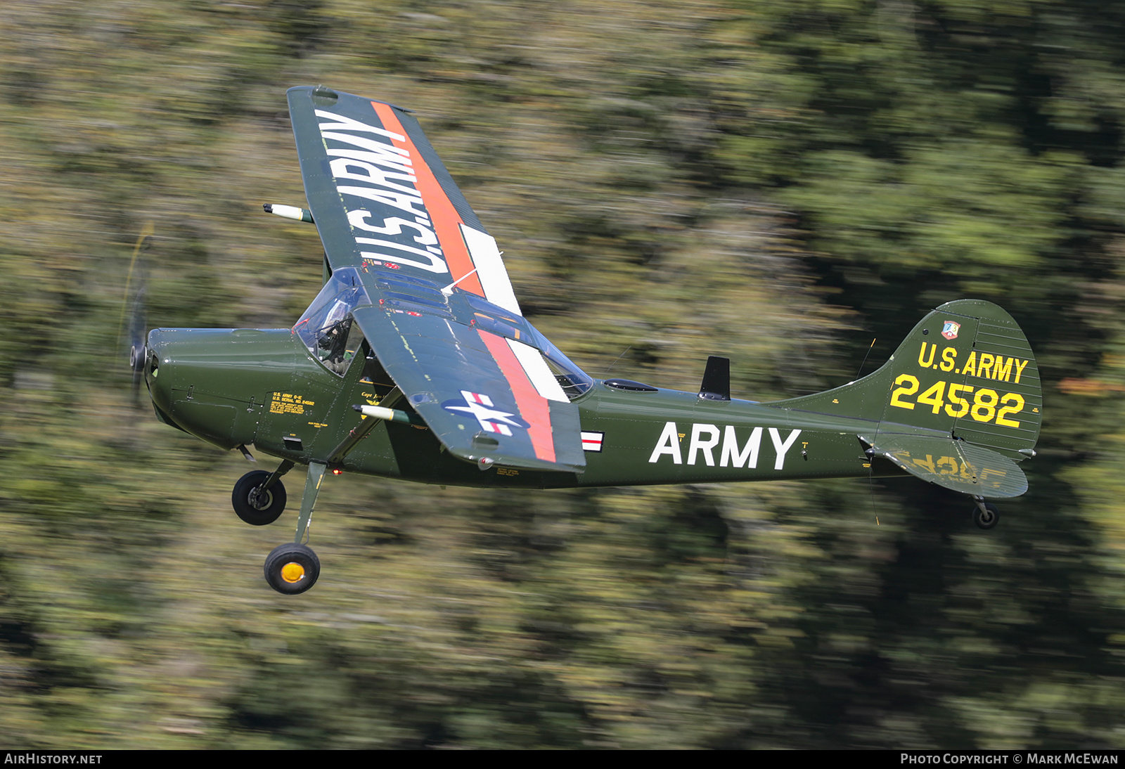 Aircraft Photo of G-VDOG / 24582 | Cessna O-1E Bird Dog (305C/L-19E) | USA - Army | AirHistory.net #542373