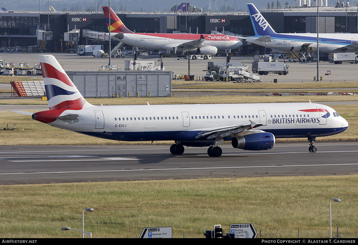 Aircraft Photo of G-EUXJ | Airbus A321-231 | British Airways | AirHistory.net #542376