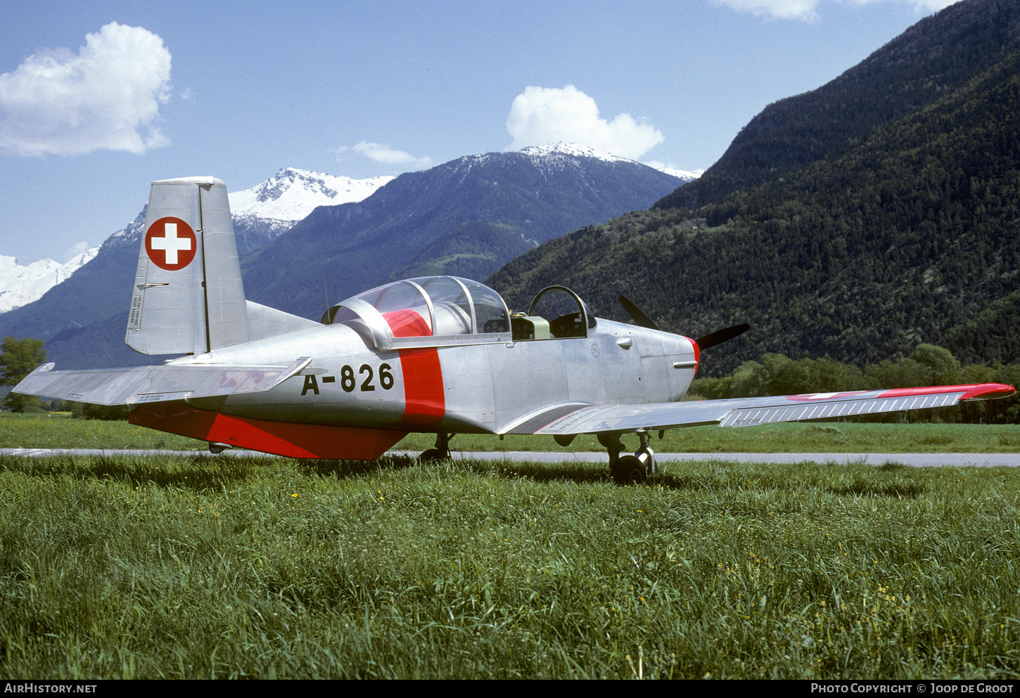 Aircraft Photo of A-826 | Pilatus P-3-05 | Switzerland - Air Force | AirHistory.net #542382