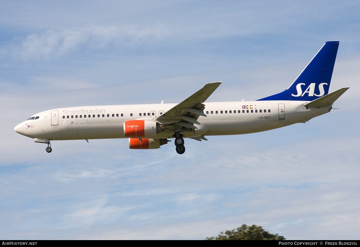 Aircraft Photo of LN-RRT | Boeing 737-883 | Scandinavian Airlines - SAS | AirHistory.net #542386