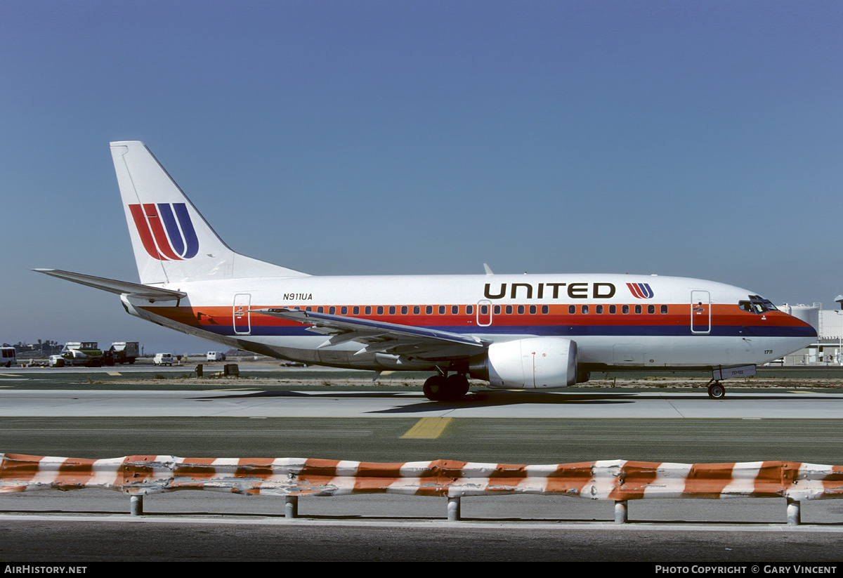 Aircraft Photo of N911UA | Boeing 737-522 | United Airlines | AirHistory.net #542416