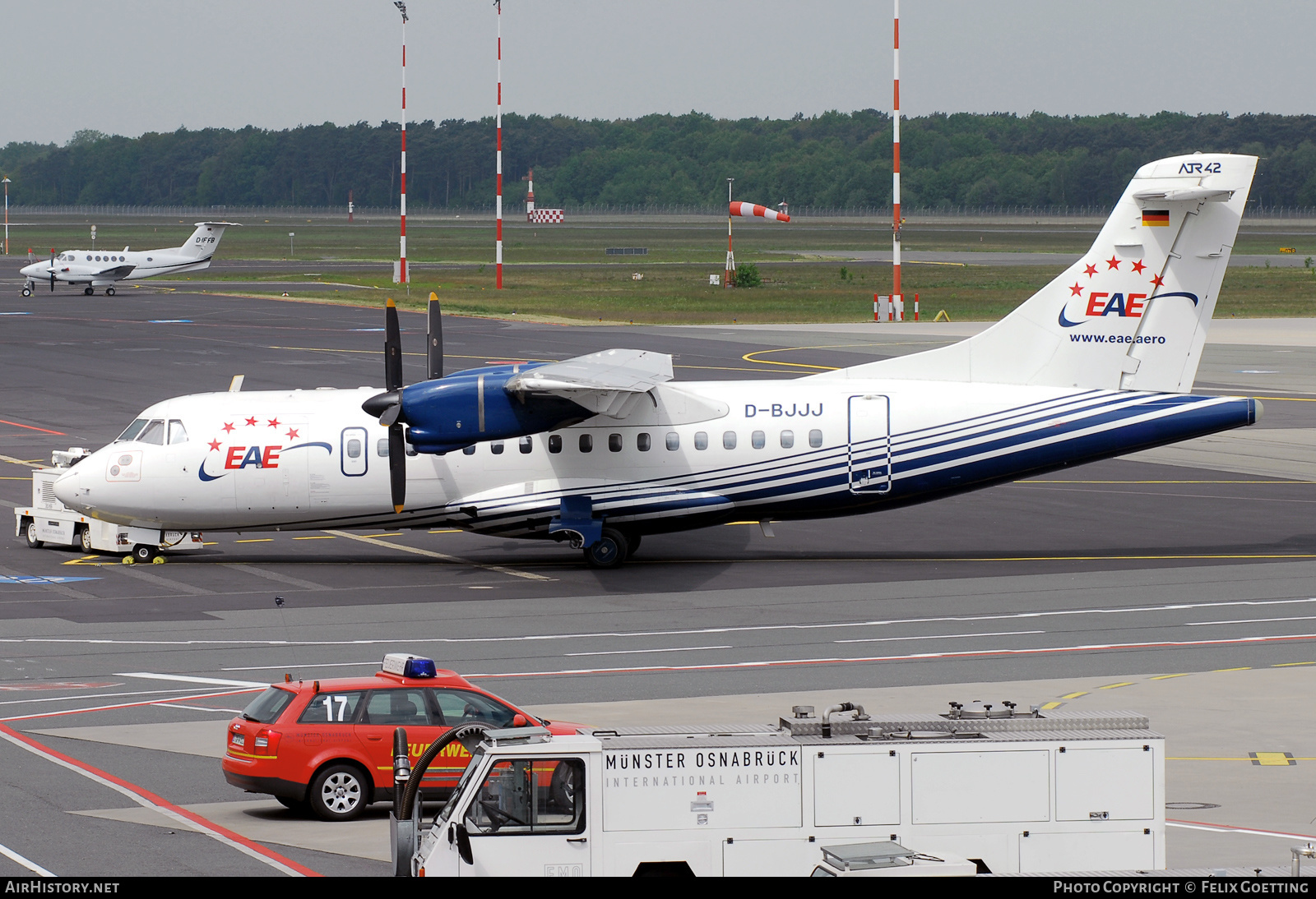 Aircraft Photo of D-BJJJ | ATR ATR-42-300 | EAE - European Air Express | AirHistory.net #542428