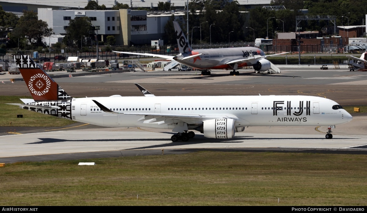 Aircraft Photo of DQ-FAJ | Airbus A350-941 | Fiji Airways | AirHistory.net #542430