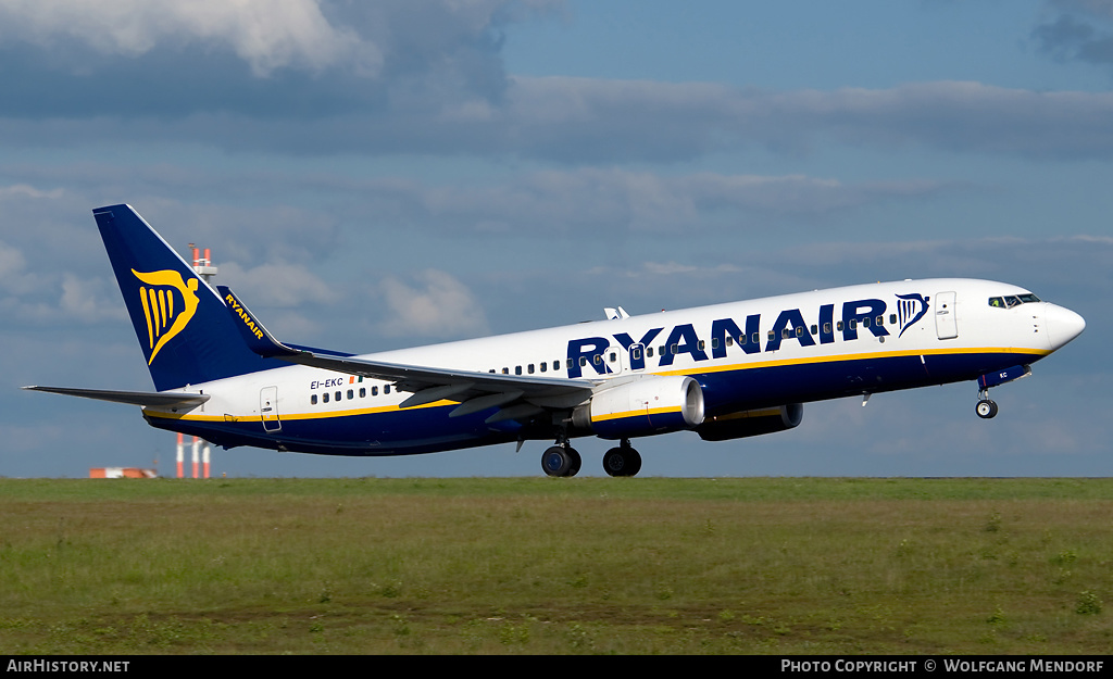 Aircraft Photo of EI-EKC | Boeing 737-8AS | Ryanair | AirHistory.net #542446