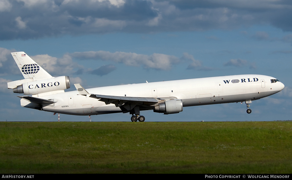 Aircraft Photo of N381WA | McDonnell Douglas MD-11/F | World Airways Cargo | AirHistory.net #542448