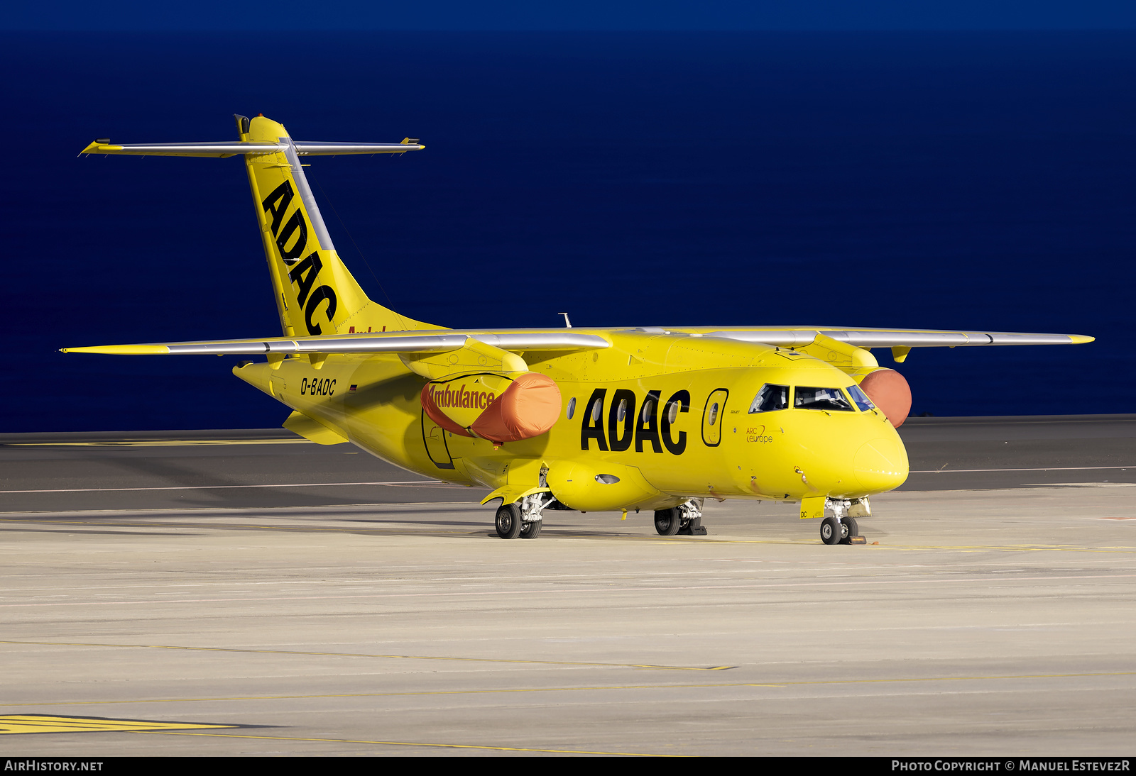 Aircraft Photo of D-BADC | Fairchild Dornier 328-310 328JET | ADAC Luftrettung | AirHistory.net #542463