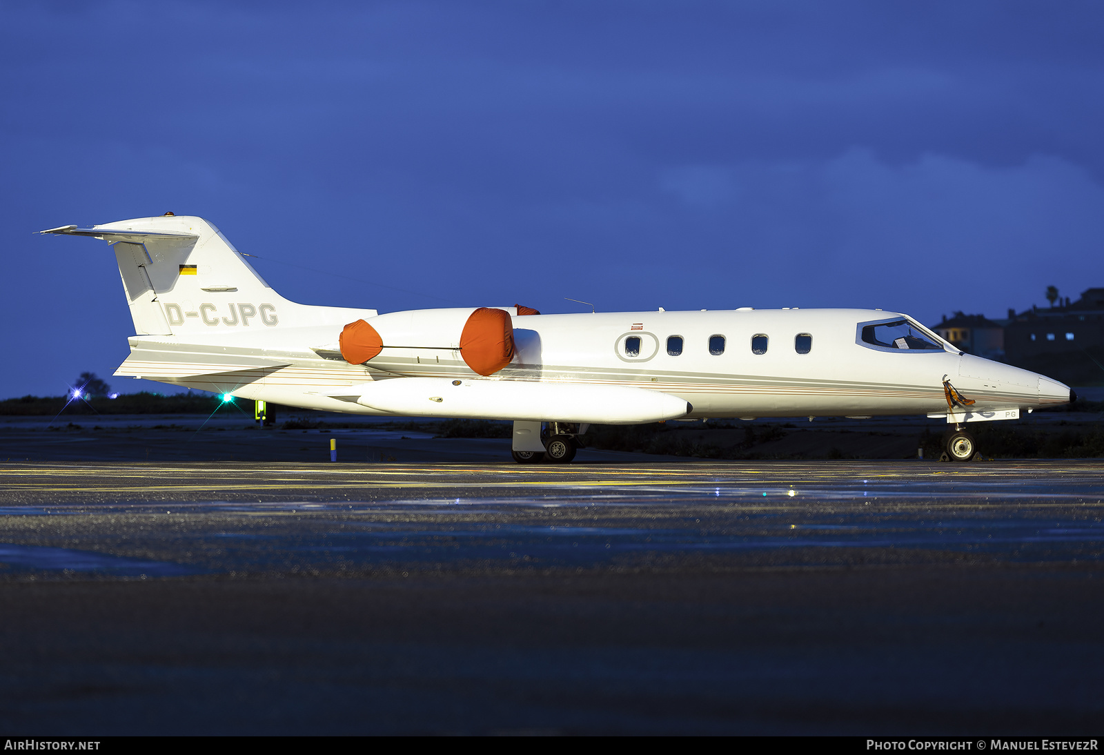 Aircraft Photo of D-CJPG | Gates Learjet 35A | Quick Air Jet Charter | AirHistory.net #542464