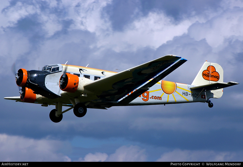 Aircraft Photo of HB-HOY | CASA 352A-3 | Ju-Air | AirHistory.net #542468
