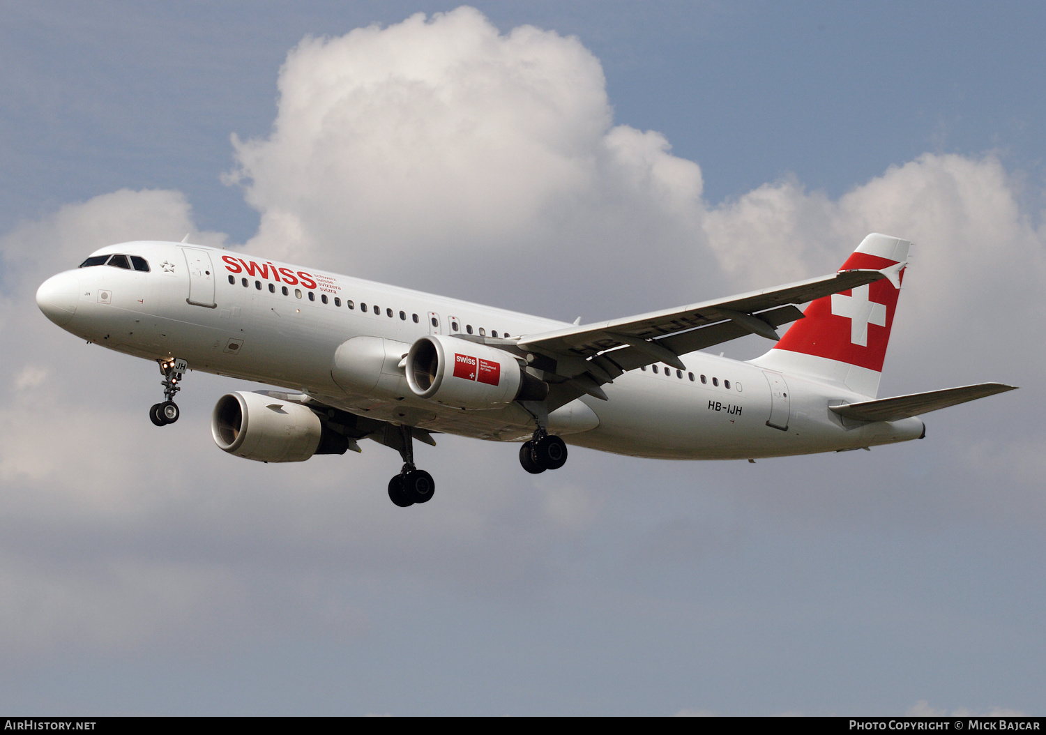 Aircraft Photo of HB-IJH | Airbus A320-214 | Swiss International Air Lines | AirHistory.net #542524