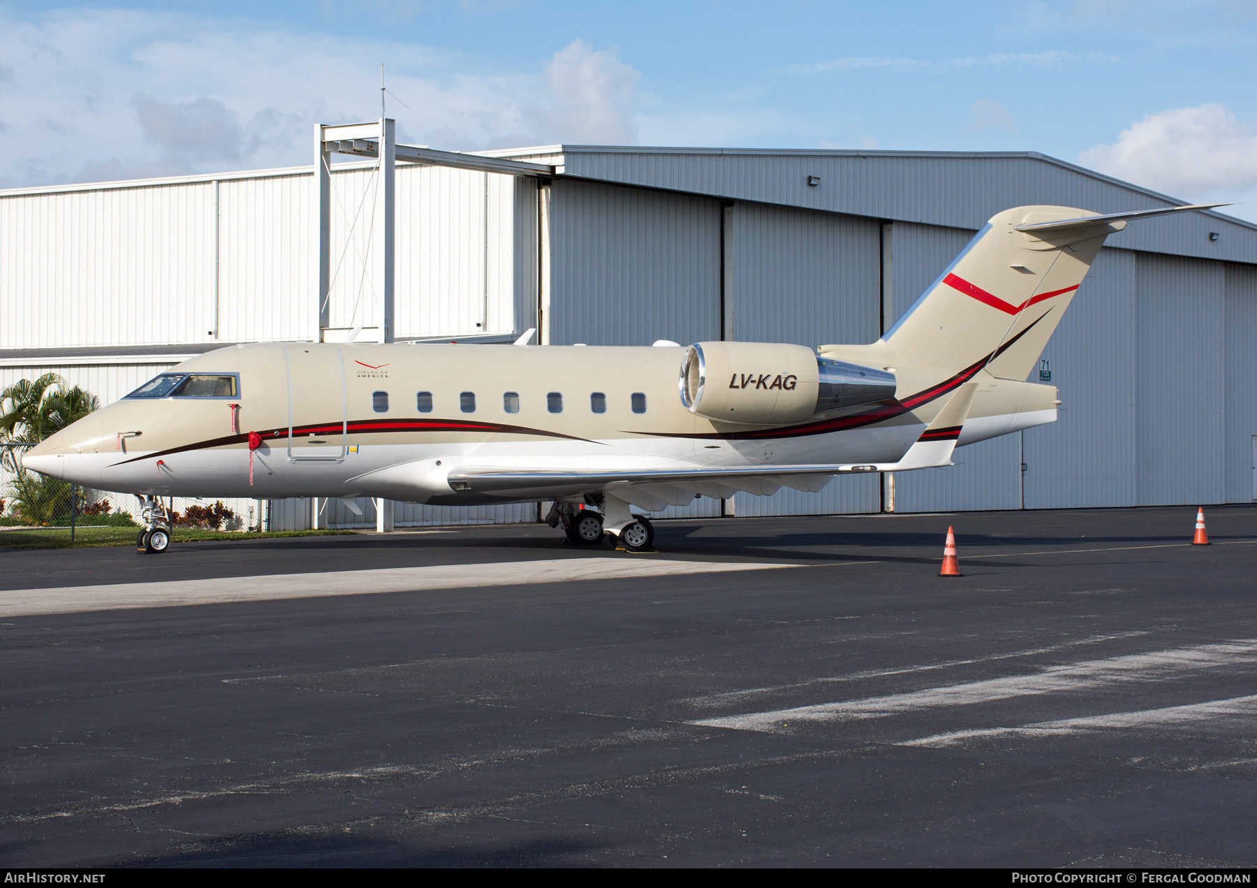 Aircraft Photo of LV-KAG | Bombardier Challenger 604 (CL-600-2B16) | Cielos de América | AirHistory.net #542564