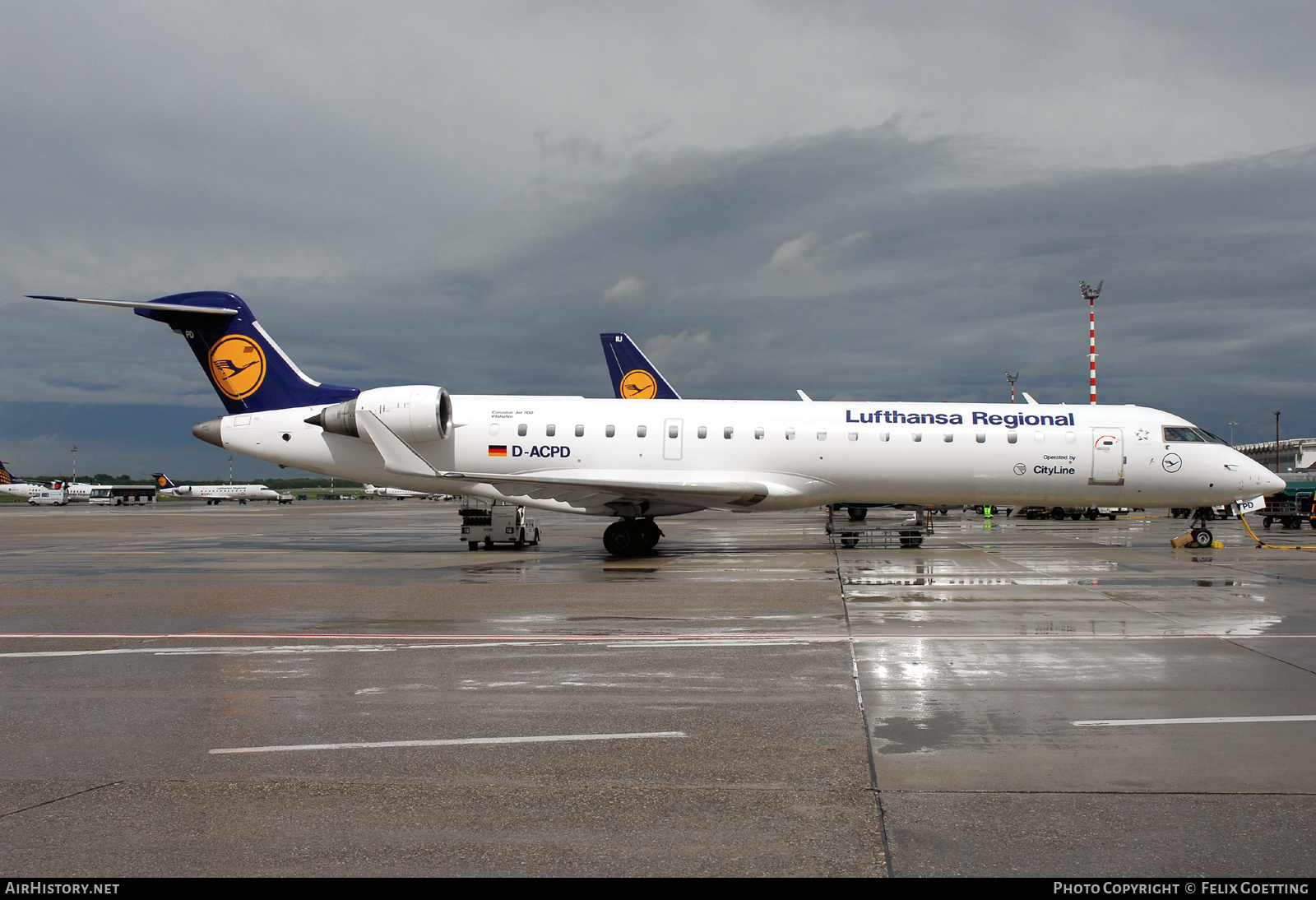 Aircraft Photo of D-ACPD | Bombardier CRJ-701ER (CL-600-2C10) | Lufthansa Regional | AirHistory.net #542574