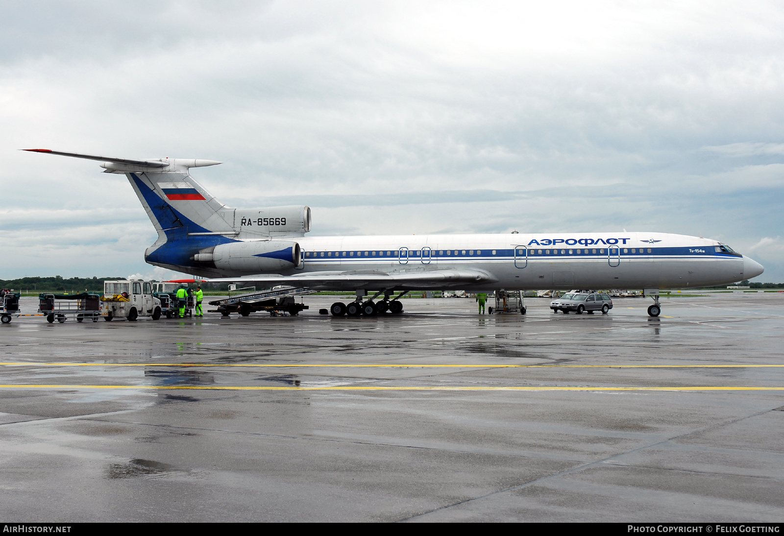 Aircraft Photo of RA-85669 | Tupolev Tu-154M | Aeroflot | AirHistory.net #542579