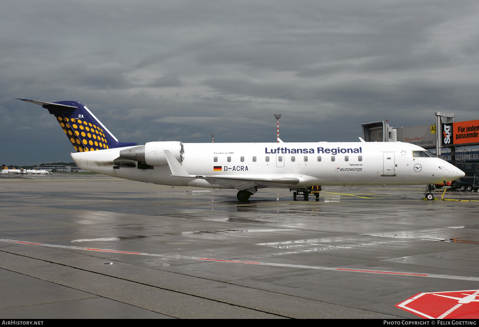 Aircraft Photo of D-ACRA | Bombardier CRJ-200ER (CL-600-2B19) | Lufthansa Regional | AirHistory.net #542583