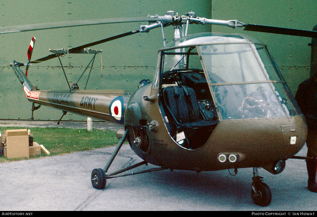 Aircraft Photo of XN344 | Saunders-Roe Skeeter AOP12 | UK - Army | AirHistory.net #542585