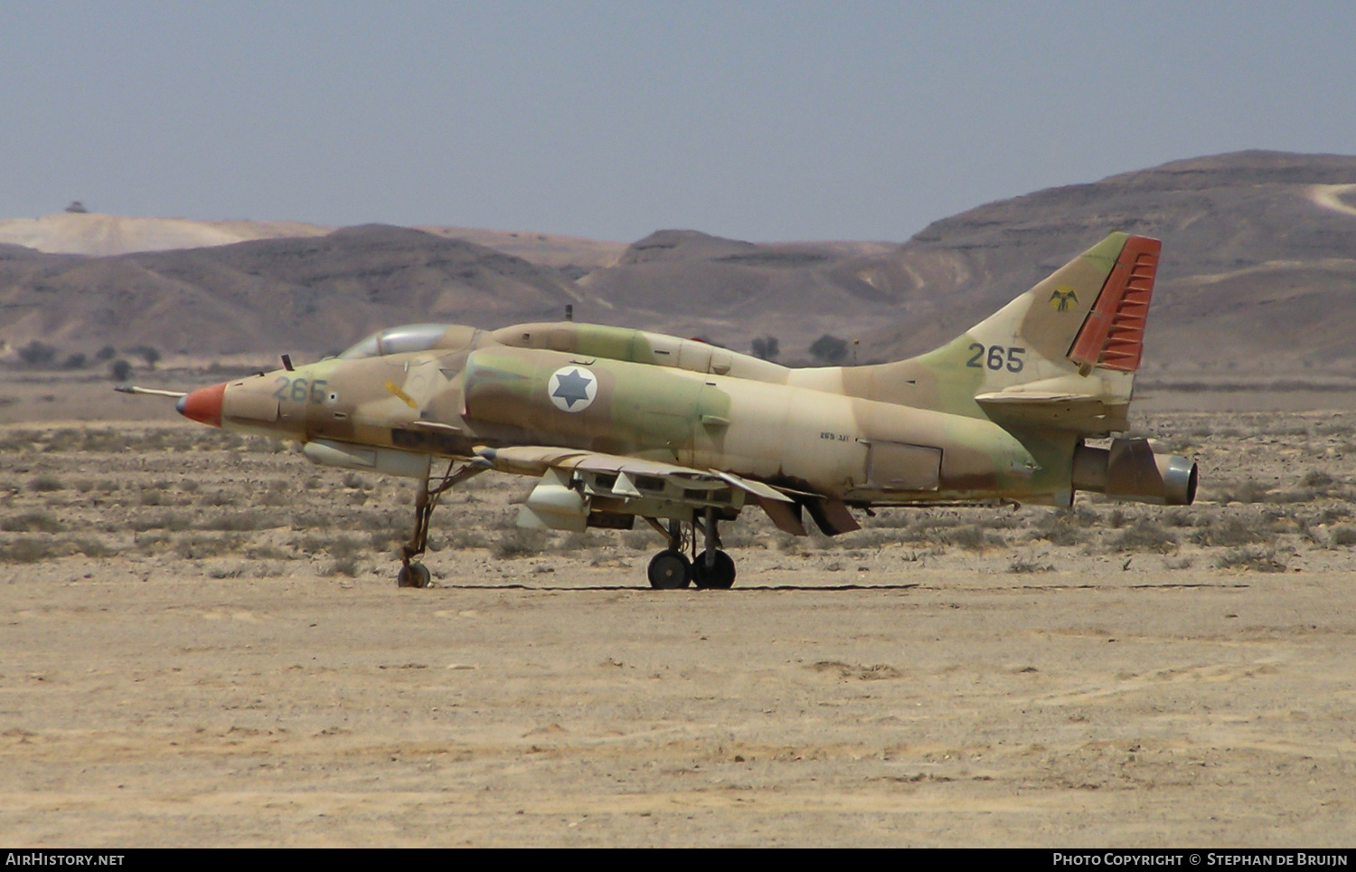 Aircraft Photo of 265 | McDonnell Douglas A-4H Skyhawk (Aa-it) | Israel - Air Force | AirHistory.net #542596