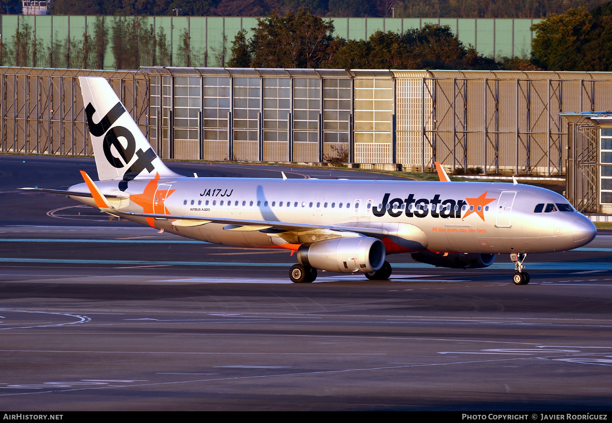 Aircraft Photo of JA17JJ | Airbus A320-232 | Jetstar Airways | AirHistory.net #542599