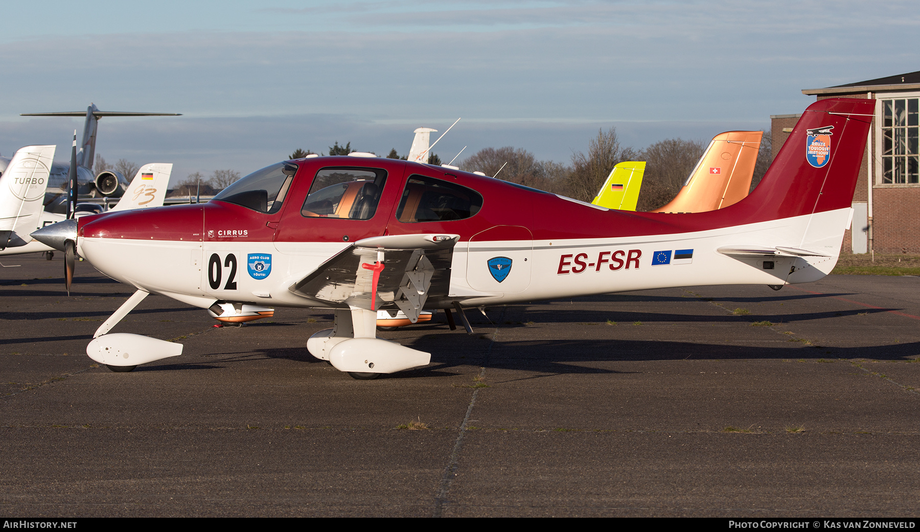 Aircraft Photo of ES-FSR | Cirrus SR-22 G3-GTS Turbo | Aero Club Milano | AirHistory.net #542602
