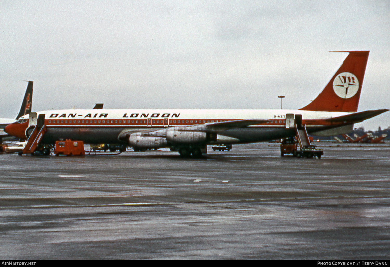 Aircraft Photo of G-AZTG | Boeing 707-321 | Dan-Air London | AirHistory.net #542608